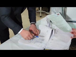 Олег Моргун проголосовал на президентских выборах