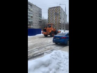 Россия уборка дорог от снега
