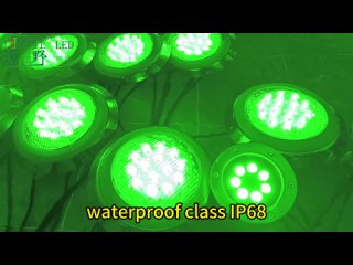 Led underwater light rgbw lighting effect high quality with stainless steel IP68 waterproof