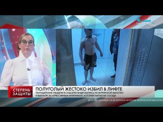 СТЕПЕНЬ ЗАЩИТЫ ПОЛУГОЛЫЙ ЖЕСТОКО ИЗБИЛ В ЛИФТЕ