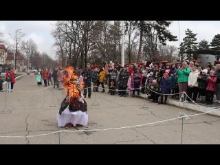 В Слободзее тоже провожают Масленицу!