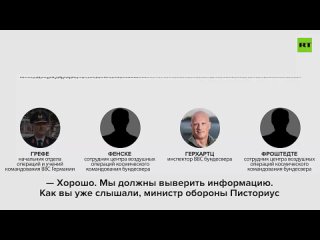 Симоньян опубликовала аудиозапись, на которой офицеры бундесвера обсуждают ракетную атаку на Крымский мост.