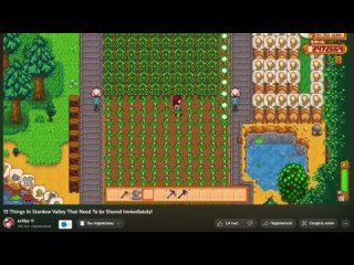 Stardew People ЧАЙ ВМЕСТО ЗАБОРА // Рандомные факты и советы по Stardew Valley №1