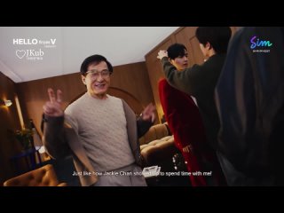 Бэкстейдж со съёмок Тэхёна для рекламы SimInvest | Hello from V