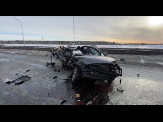 ️Трагедия произошла на пятом километре автодороги Тюмень — Боровский ー Богандинский