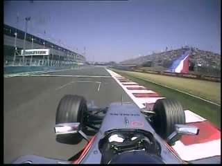 F1 2006 - R11 - De la Rosa onboard lap Magny-Cours