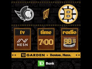 NHL RS 2023-24 Senators-Bruins