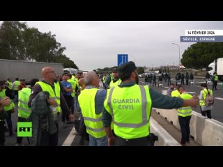 🇪🇸 Espagne : les agriculteurs restent mobilisés