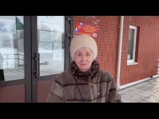 Жительница Междуреченского пришла на участок лично в свой 82 День Рождения