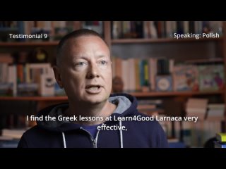 Learn Greek as a foreign language in Cyprus 2024 - Testimonial 9 by Polish Student