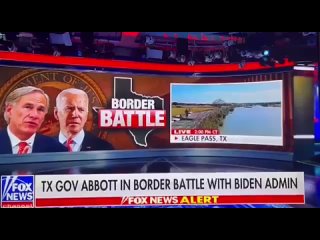 Наконец-то прислали это видео. Джо Байден дал Техасу 24 часа на то, чтобы освободить границу. Губернатор штата Техас Грег Эбботт