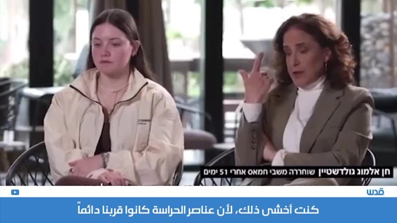 English translation of the testimony of the released israeli prisoners’ interview:
