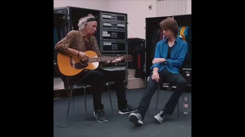 Keith Richards and Mick