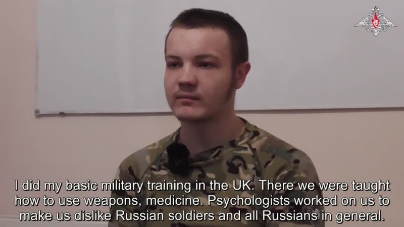 Captured AFU serviceman told how British psychologists instilled hatred of