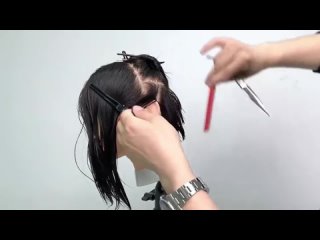 今日髮型@hairstyle today - A super handsome short hair cutting technique for girls, the hair stylist must know it