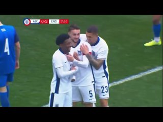 Азербайджан (U-21) 0:3 Англия (U-21) / Филоджин