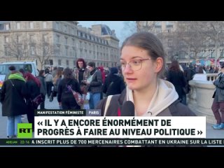 🇫🇷 France : vague de manifestations pour la Journée internationale des droits des femmes