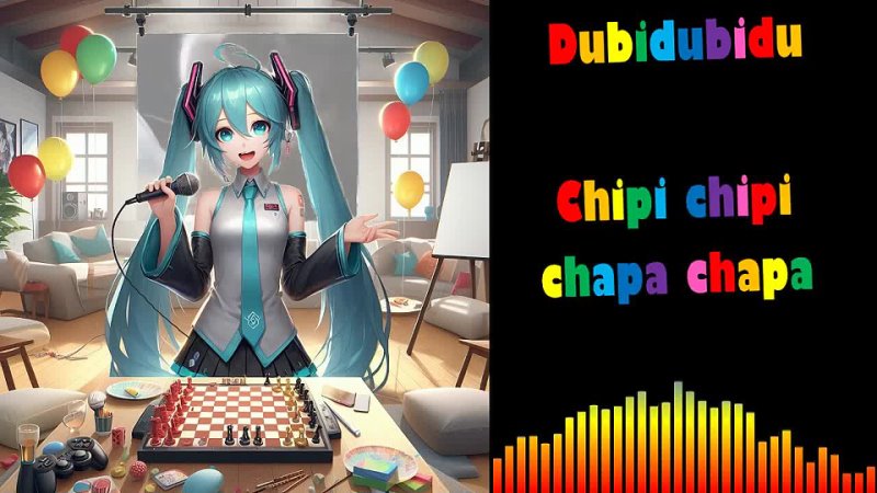 Chipi Chipi Chapa Chapa ( Dubidubidu) Hatsune Miku