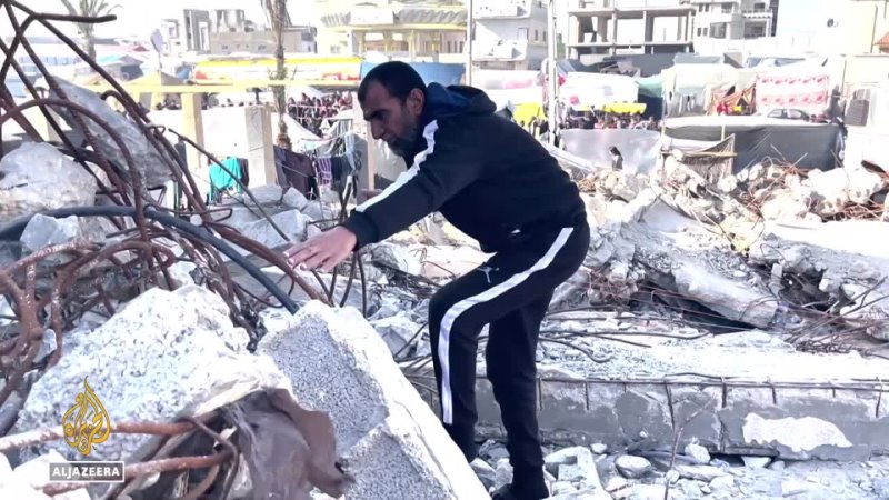 Rafah in ruins: Man refuses to leave home after Israeli strike