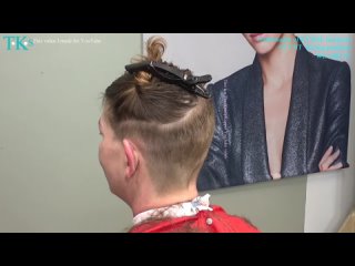 null - Asymmetric, Side-Shave with Tattoo Undercut and new color! Petra tutorial by T.K.S