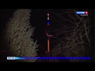 Саранская телемачта засияет праздничной подсветкой в честь Дня защитника Отечества