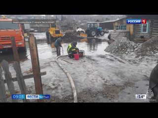 На Алтай после шторма, ледяного дождя и землетрясения вернулась привычная погода февраля.