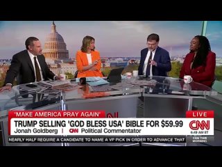 CNN is not happy about Trump selling Bibles