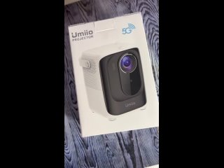 Мини домашний проектор для фильмов UMIIO A007 PRO 5G c Wi Fi + Bluetooth, 1920x1080 HD Smart TV