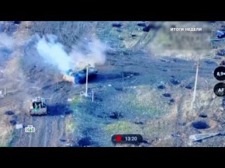 Костромские десантники давят противника на Артёмовском направлении. Новейший танк Т-90М Прорыв и БМП работают в связке