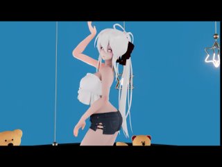 【Vocaloid MMD／4K／60FPS】Yowane Haku【아가씨 (AGASSY)】