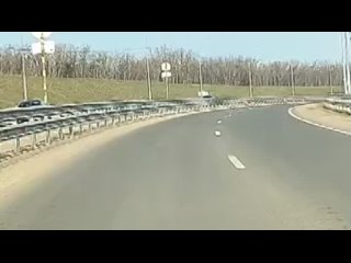 Первое видео - объездная дорога Харькова