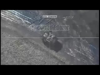 ВС РФ уничтожает НАТОвскую бронетехнику украинских террористов в приграничье