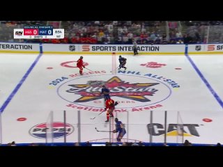 Основные моменты матча всех звезд НХЛ | Team Matthews против. Team Hughes