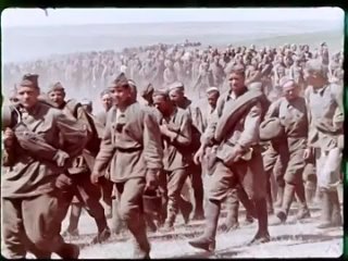 📽 Цветная съемка немецкого кинооператора южное направление восточного фронта, 1942 год