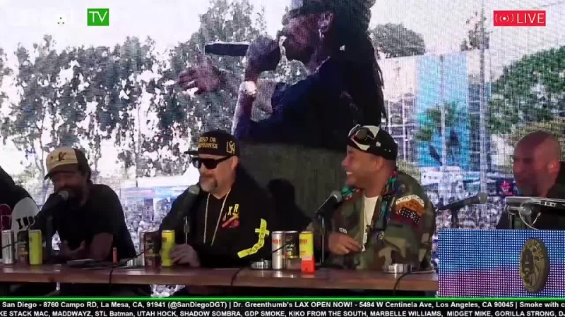 Special Edition DAY 2 LIVE From Cali Vibes Fest The Dr. Greenthumb Show