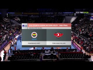 Фенербахче - Тюрк Хава Йоллары | Кубок Турции | Полуфинал