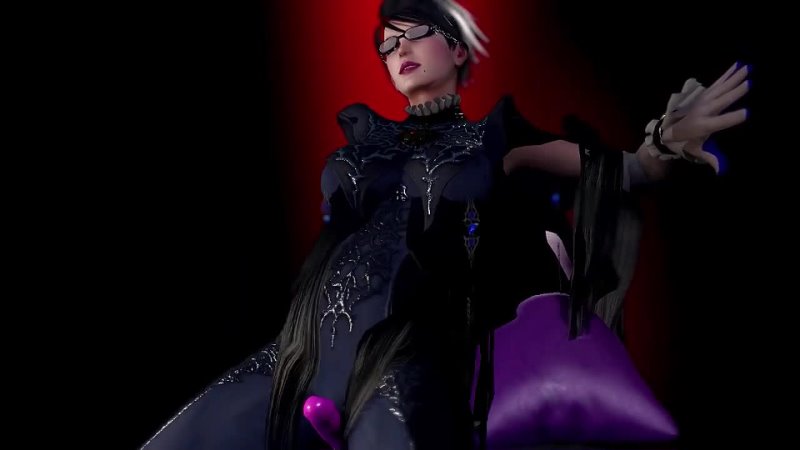 Bayonetta with sound; dildo; masturbation; 3 D sex porno hentai;