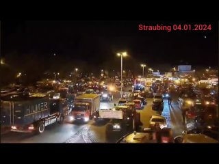 Vorgeschmack auf den 8. Januar💢 - Protest von Bauern und LKW - Fahrer in Straubing und Lübben