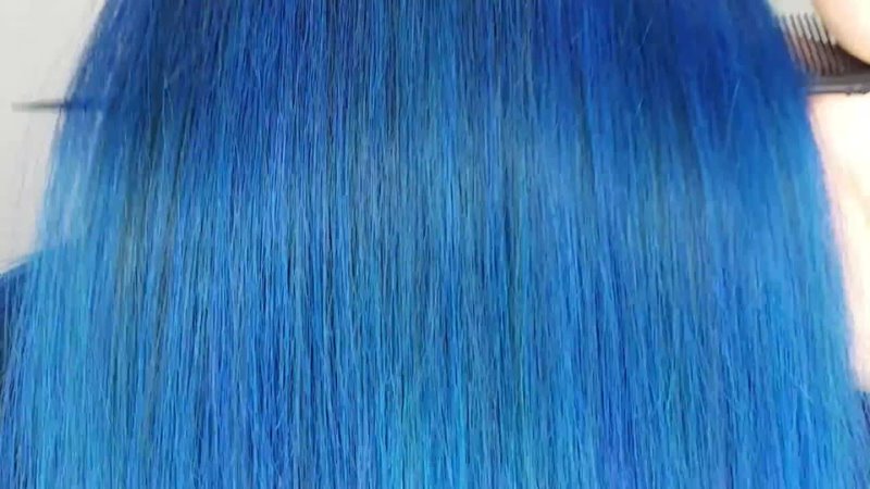 Serkan Karayılan Kuaför  - blue Hair Color How Makes Colored Hair Painting