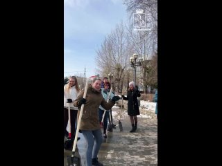 ⚡️ В Томске стартовали санитарные пятницы!  Томичи могут присоединиться к санпятницам на общественных пространствах Томска или с