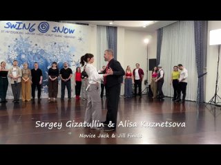 Sergey Gizatullin  Alisa Kuznetsova. Novice JnJ. Swing  Snow 2024