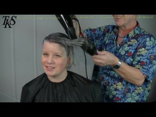 null - Side ⧸ nape shave and a platinum gray color for Marit by T.K.S. (tutorial)