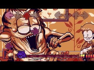 CommunityGame Friday Night Funkin' VS Gorefield V2 FULL WEEK + Ending (FNF Mod) (Garfield Gameboy'd/Creepypasta)