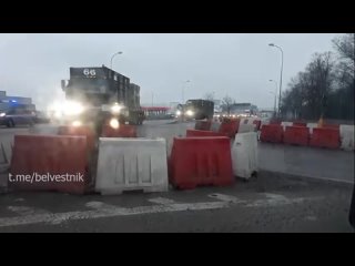 Военные маневры НАТО проходят прямо у польско-белорусской границы недалеко от закрытого пункта пропуска Берестовица-Бобровники