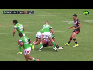 NRL. Canberra Raiders - Wests Tigers.