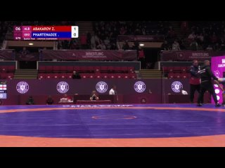 FS EURO2024 61kg Zelimkhan ABAKAROV (ALB) vs. Shota PHARTENADZE (GEO)