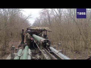 Une zone de concentration de matériel de l’armée ukrainienne a été détruite sur l’axe du sud de Donetsk par des lance-roquettes