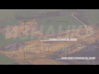 🇷🇺 🇺🇦 Destruction du système de défense aérienne NASAMS près de Zaporozhye
