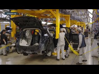 🇷🇺 ️La Citroën C5 Aircross a commencé à être assemblée à l’usine de la ville de Kaluga en Russie centrale