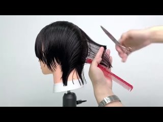 今日髮型@hairstyle today - Nice and playful wolf tail short hair cutting technique tutorial, simple and practical